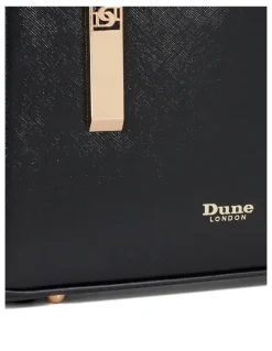 Dune London Dinkydenbeigh Mini Top Handle Tote in Black