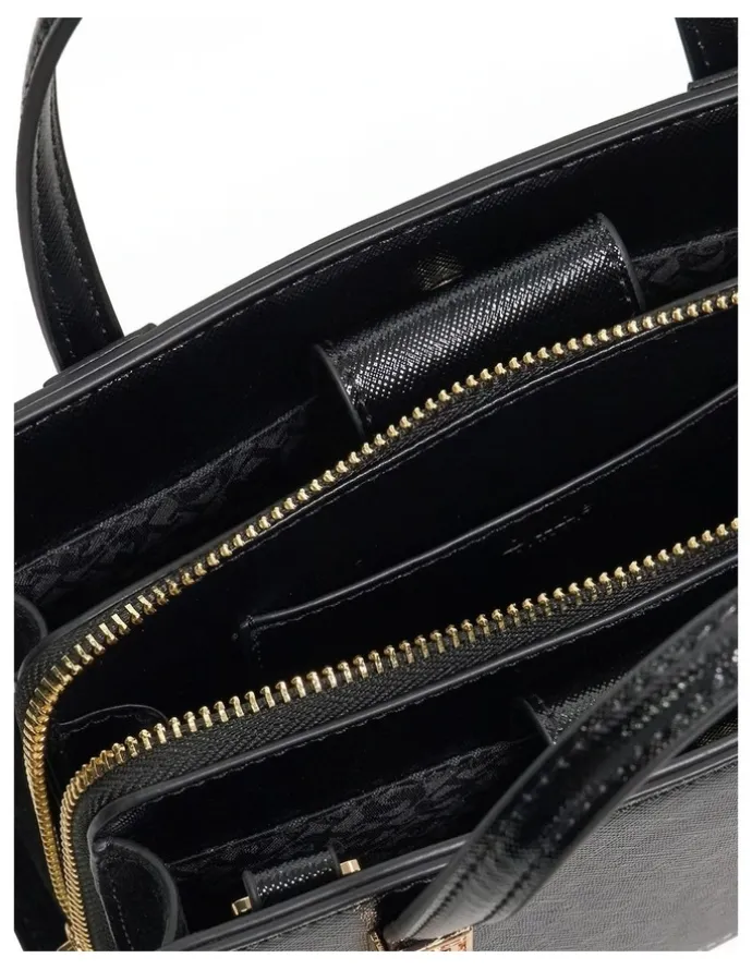 Dune London Dinkydenbeigh Mini Top Handle Tote in Black