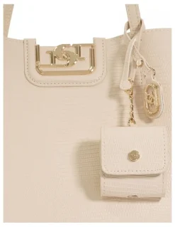 Dune London Direct Tote Bag in Ecru