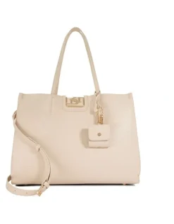 Dune London Direct Tote Bag in Ecru