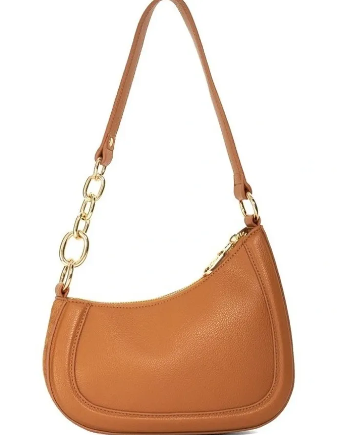Dune London Direction Shoulder Bag in Tan