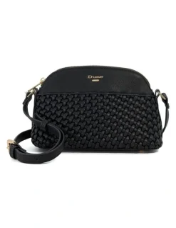 Dune London Distinct Crossbody Bag in Black