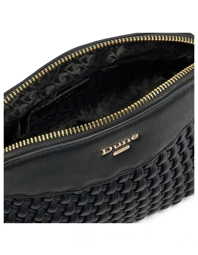Dune London Distinct Crossbody Bag in Black