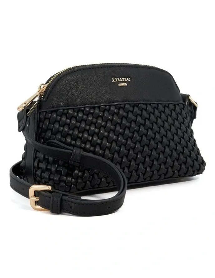 Dune London Distinct Crossbody Bag in Black