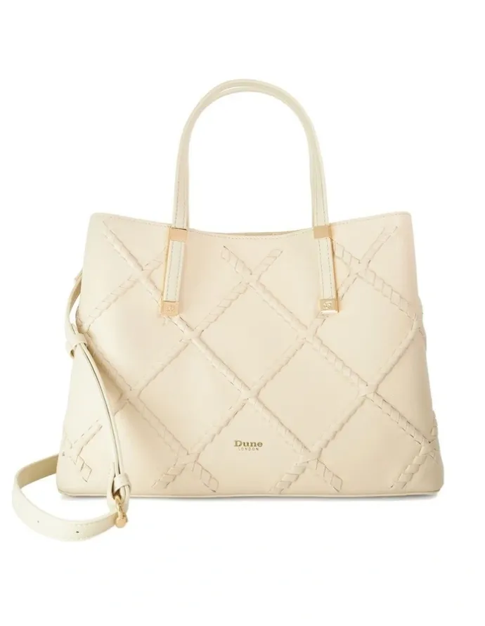 Dune London Dorry Bag In Ecru