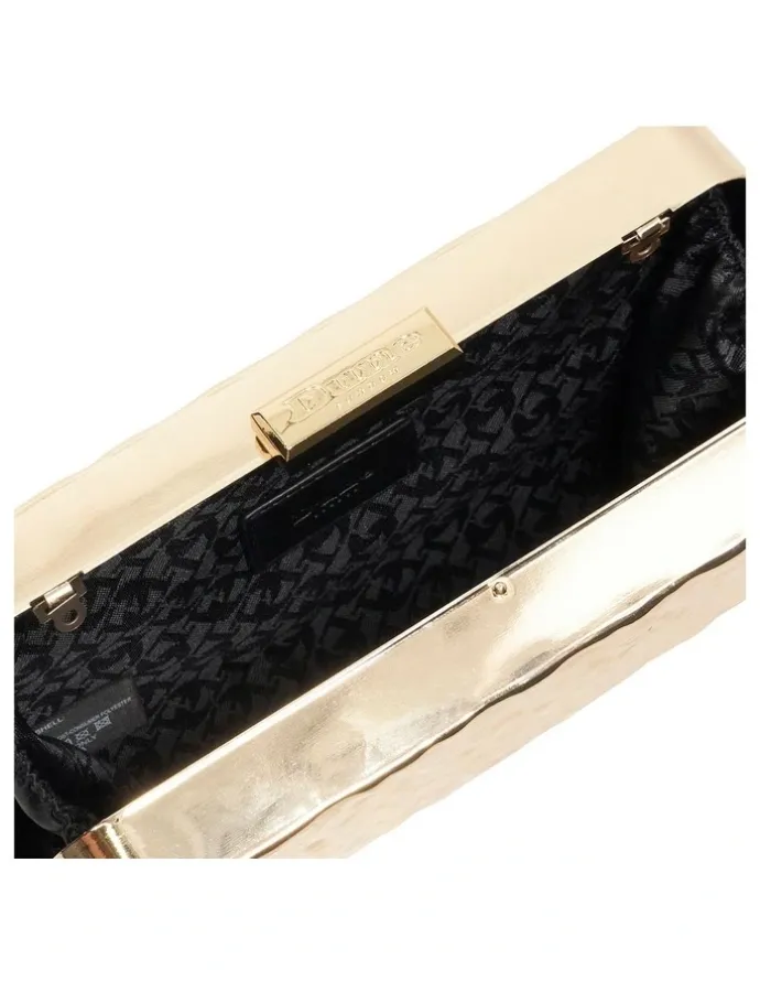 Dune London Earnest Hardcase Clutch in Multi