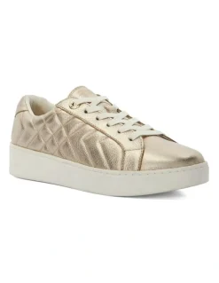 Dune London Egent Sneaker in Gold