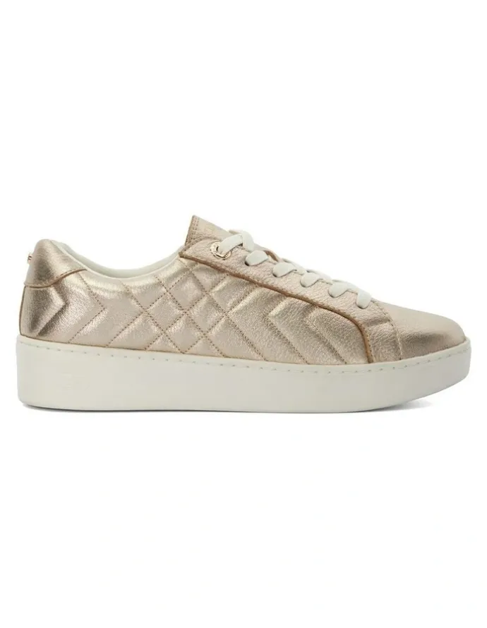 Dune London Egent Sneaker in Gold