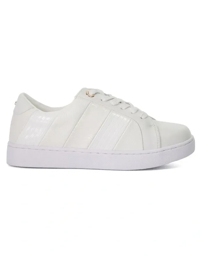 Dune London Eilans Trainers In White
