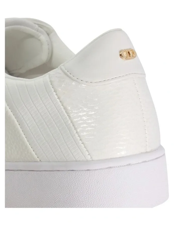 Dune London Eilans Trainers In White