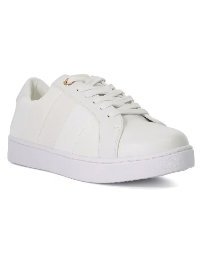 Dune London Eilans Trainers In White