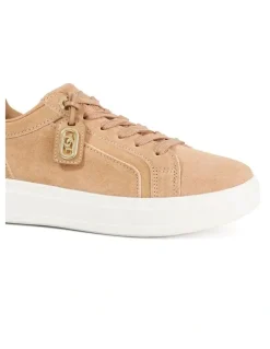 Dune London Ekino Trainer In Camel