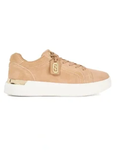 Dune London Ekino Trainer In Camel