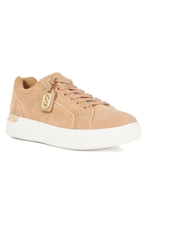 Dune London Ekino Trainer In Camel