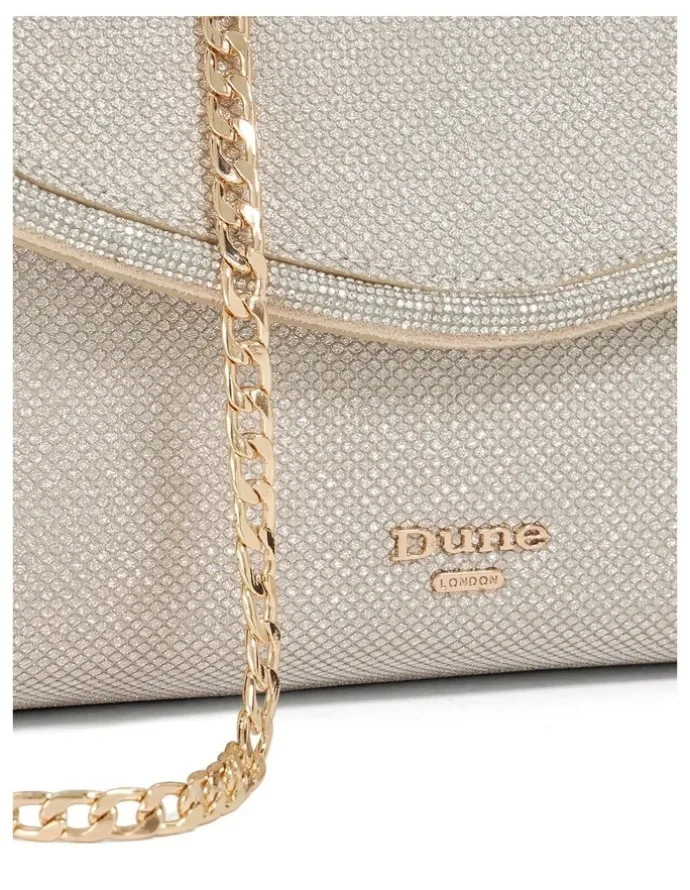 Dune London Elegantly Clutch In Gold