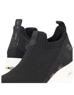 Dune London Elevates Knit Runner In Black