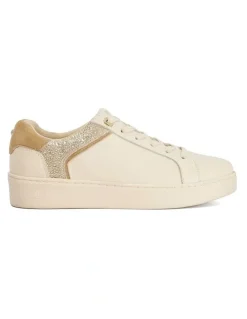 Dune London Elli Flatform Shoe in Cream