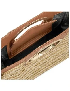 Dune London Ellsas Clutch in Natural