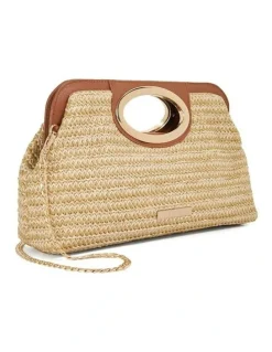 Dune London Ellsas Clutch in Natural