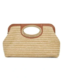 Dune London Ellsas Clutch in Natural