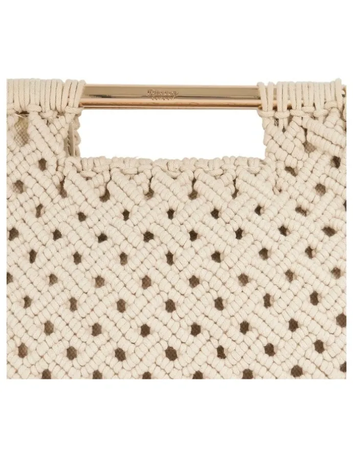 Dune London Elsabeth Clutch in Cream