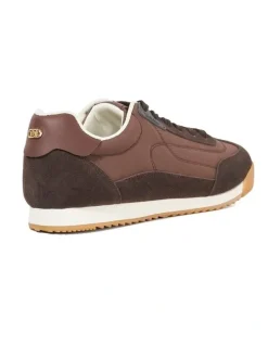 Dune London Emanie Retro Trainer in Brown