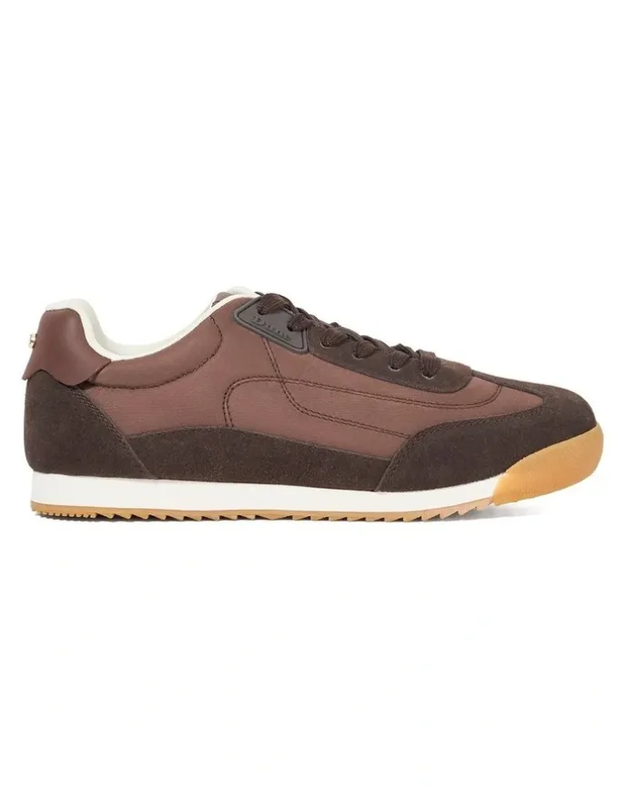 Dune London Emanie Retro Trainer in Brown