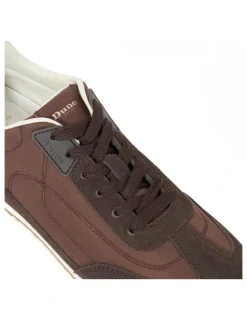 Dune London Emanie Retro Trainer in Brown