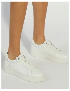 Dune London Emeelia Sneaker In Gold