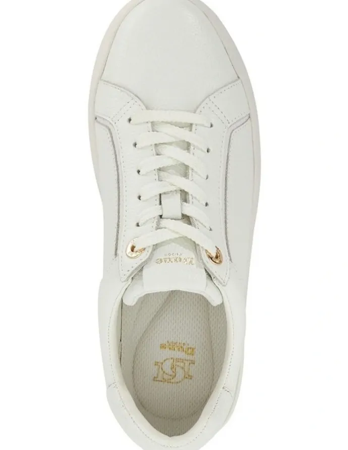 Dune London Emeelia Sneaker In Gold