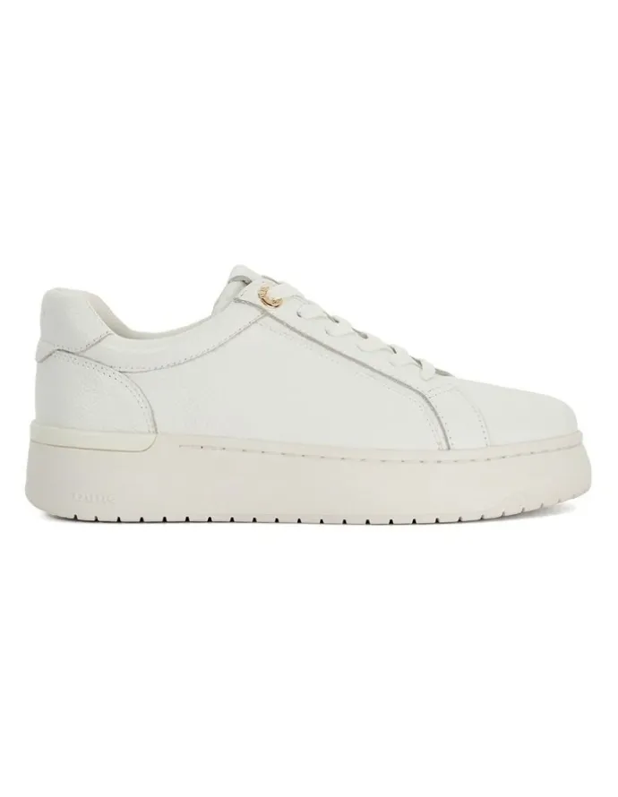 Dune London Emeelia Sneaker In Gold