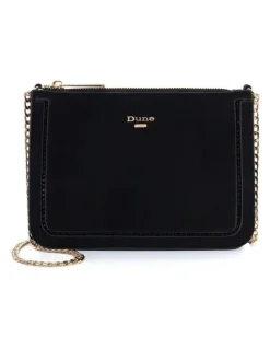 Dune London Emilyo Clutch in Black