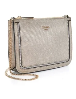 Dune London Emilyo Clutch in Gold