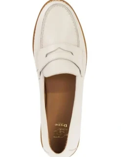 Dune London Ginelli Loafer in Ivory