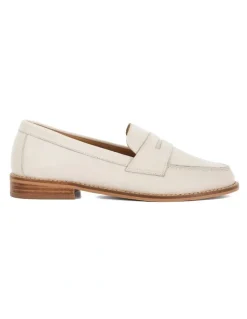 Dune London Ginelli Loafer in Ivory