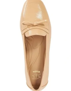 Dune London Gladstone Bow Trim in Camel