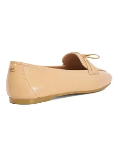 Dune London Gladstone Bow Trim in Camel