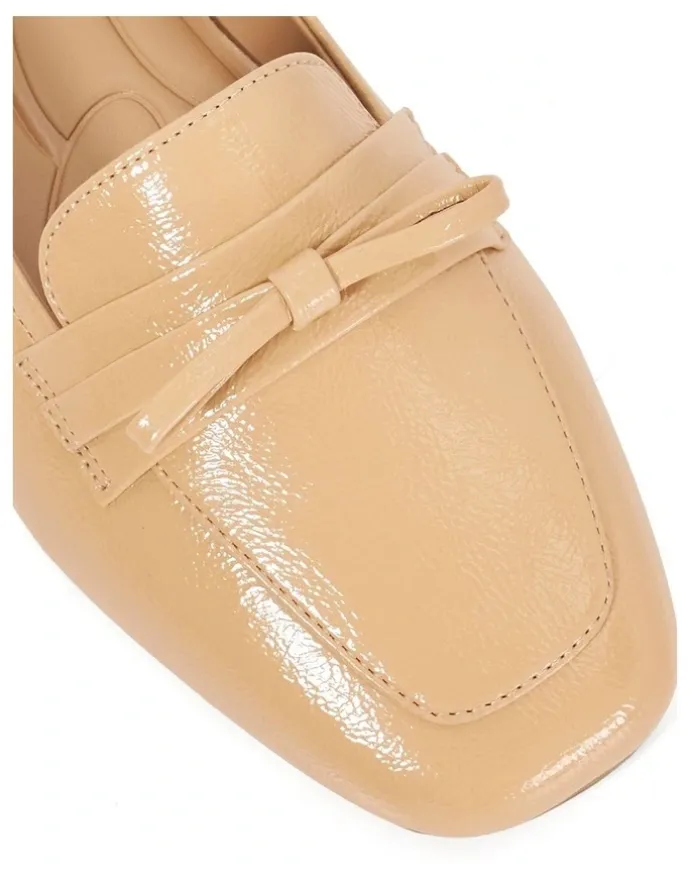 Dune London Gladstone Bow Trim in Camel