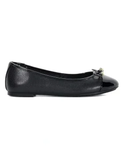 Dune London Hallis Ballet Flat in Black
