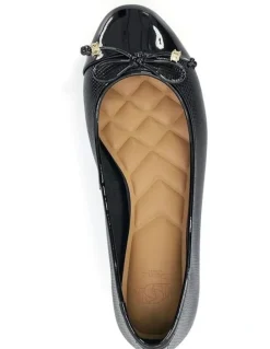 Dune London Hallis Ballet Flat in Black