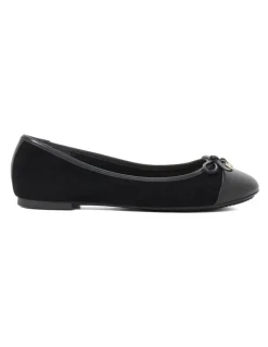 Dune London Harpington Ballet Flat in Black