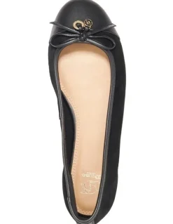 Dune London Harpington Ballet Flat in Black