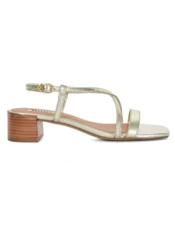 Dune London Jaskelle Sandal in Gold