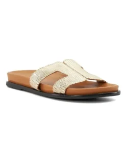Dune London Loupa Sandal in Gold