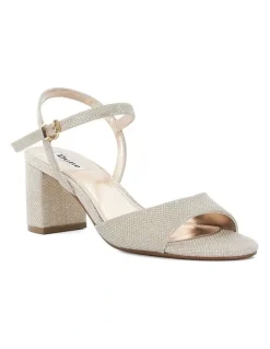 Dune London Maizel Heel In Rose Gold