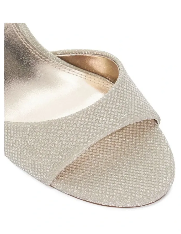 Dune London Maizel Heel In Rose Gold