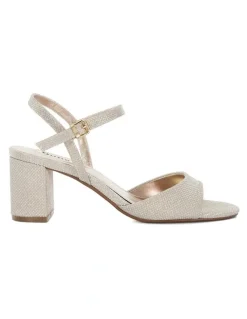 Dune London Maizel Heel In Rose Gold