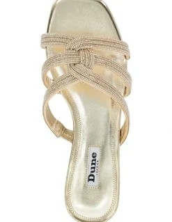 Dune London Naomi Sandal in Gold