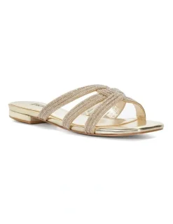 Dune London Naomi Sandal in Gold