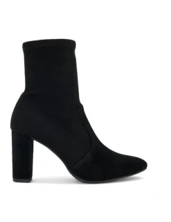Dune London Optical Suede Boot in Black